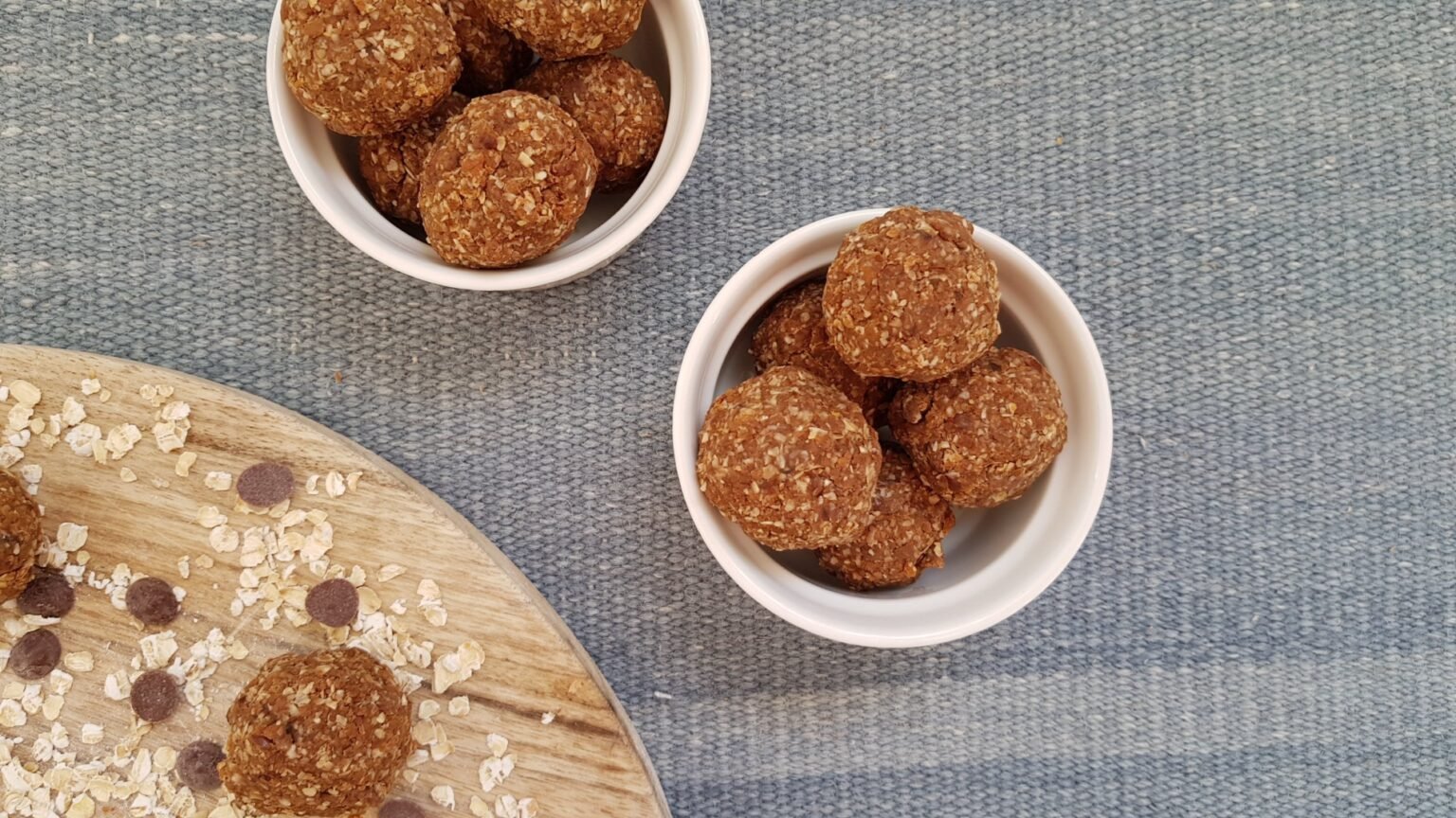 Oat & almond butter protein balls for kids The Allergy Mums Club