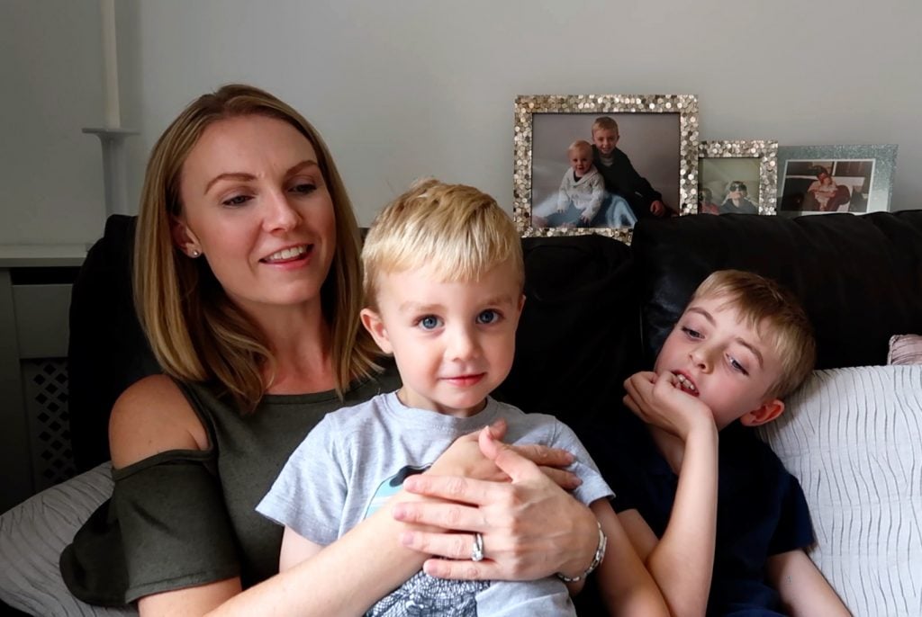 Living with food and environmental allergies; Hollie, Oliver and Ethan